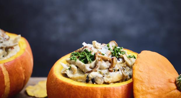 Een veggie hoofdgerecht met het showgehalte van een kerstkalkoen...