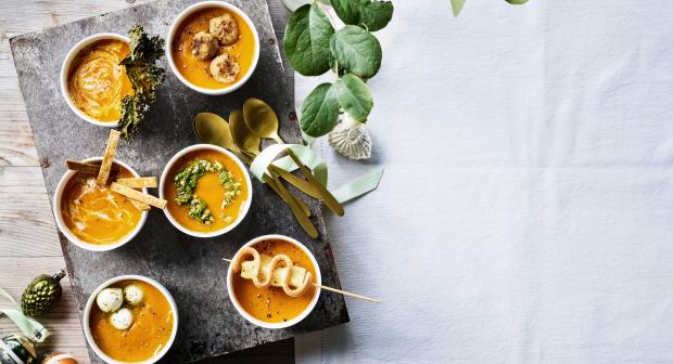 Toppings voor soep die geen croutons zijn