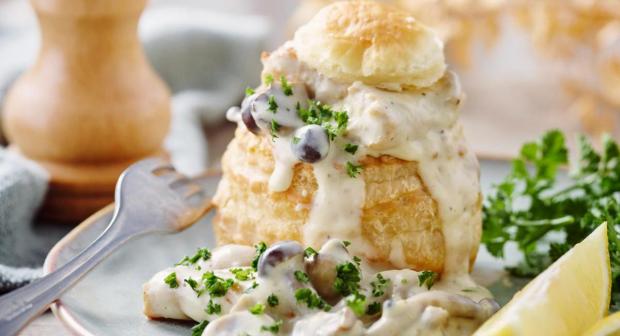Hoe maak ik een vegetarische vol-au-vent?