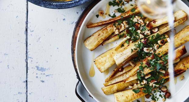 Vergeten groenten in een glansrol op het feestmenu