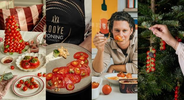 Vier food influencers delen hun recept met tomaat voor jouw feesttafel