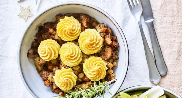 Feestelijke gerechten met pastinaak