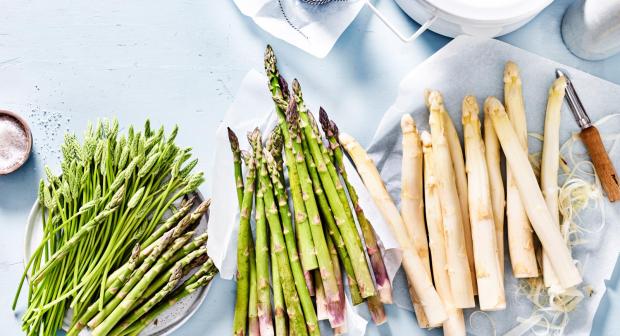 Welke soorten asperges zijn er?