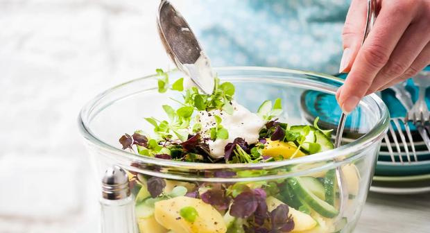 Welke salade kun je vooraf maken?