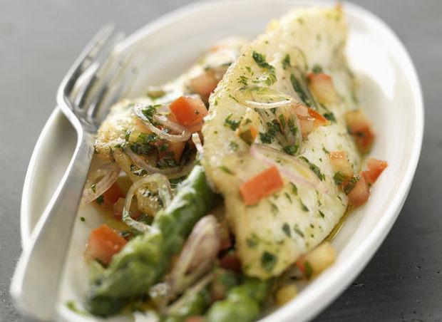 Filet de limande à la sauce vierge