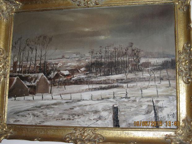 La Partie D'échecs Tableau Van Huys