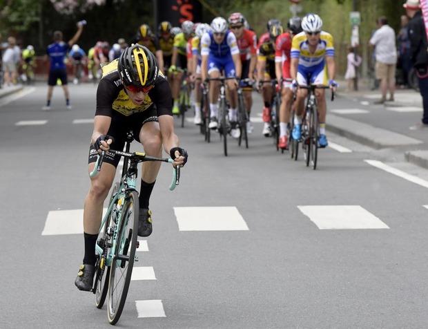 Floris De Tier durfde te demarreren op de Cauberg KW.be
