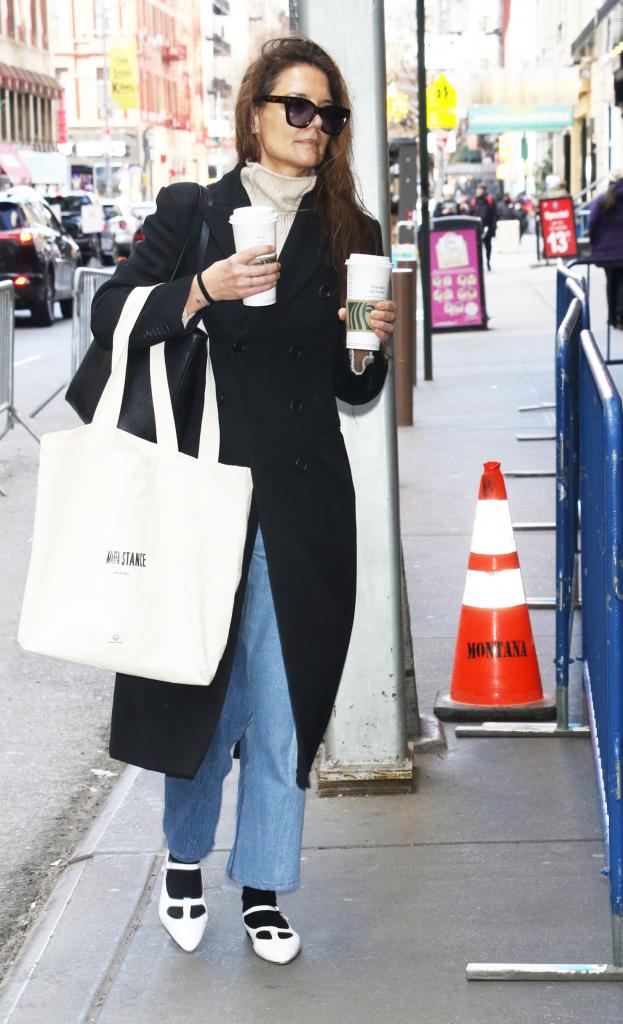 winterlooks katie holmes