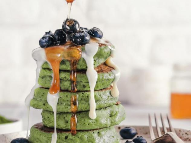 Pancakes Matcha