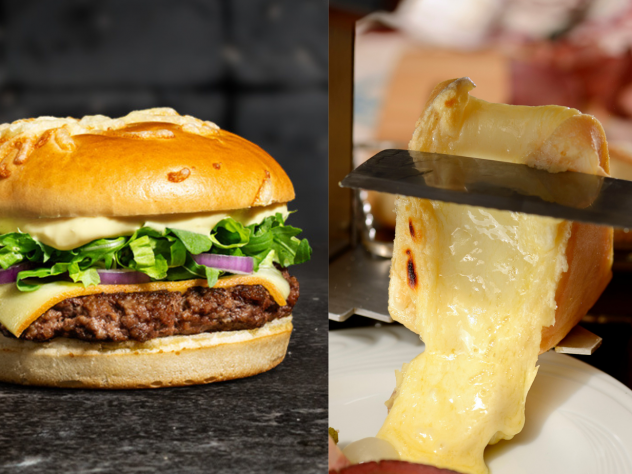 Burger raclette - Montage Flair