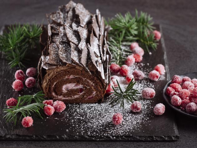 Bûche Noël - Getty