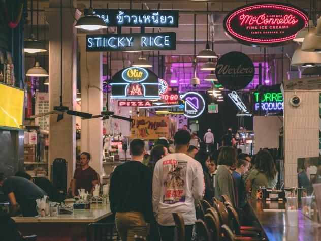 food court