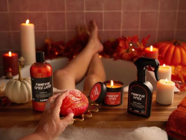 Lush pumpkin spice