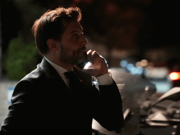 Georges-Louis Bouchez van de MR bij Unizo in Maarkedal.