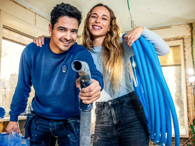 luca en sarvar uit huis gemaakt