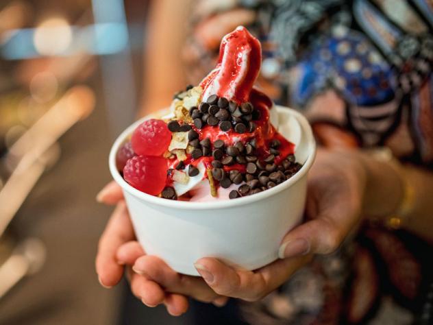 frozen yoghurt