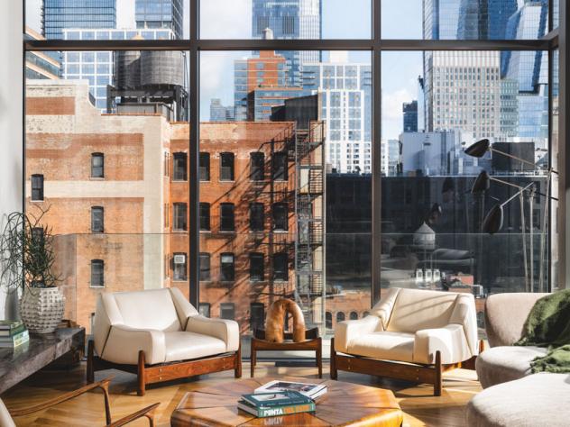 New Yorkse interieurs