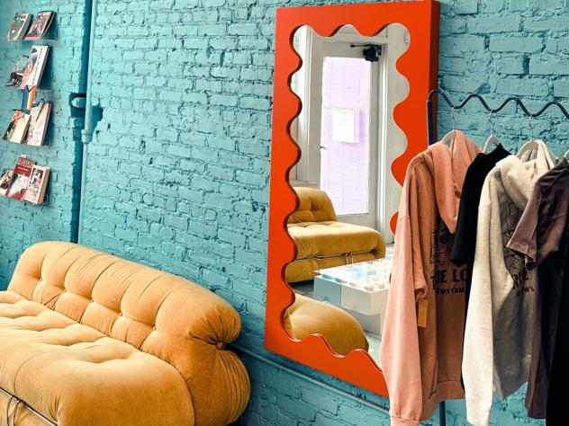 rood accent interieur