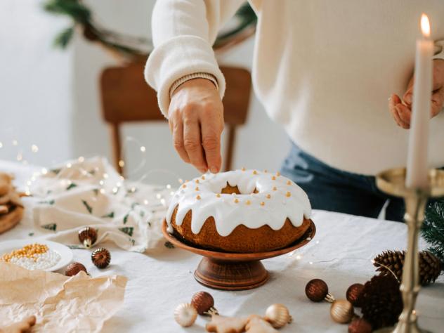 ontbijt maken op kerstmis