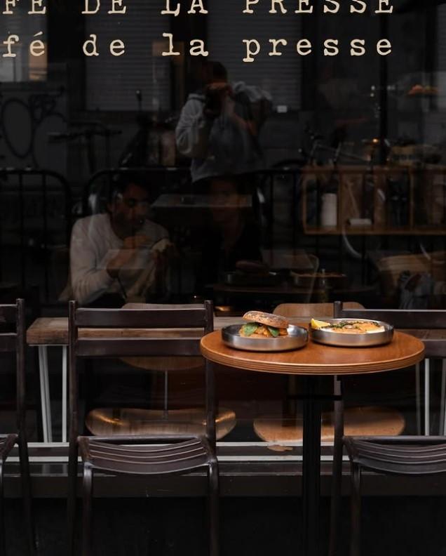 nieuwe hotspots in Brussel café de la presse