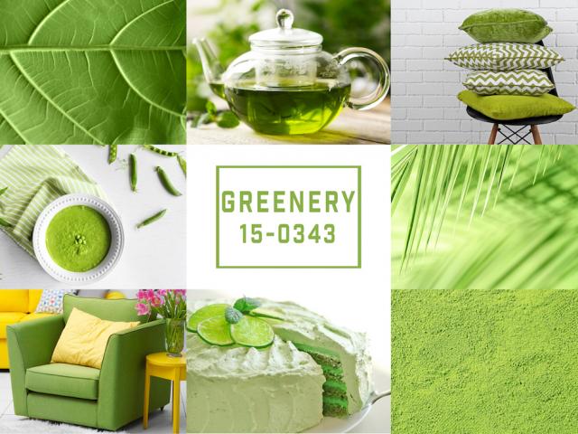 trendkleur Greenery