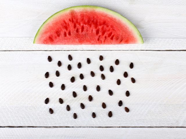 watermeloen, zaden