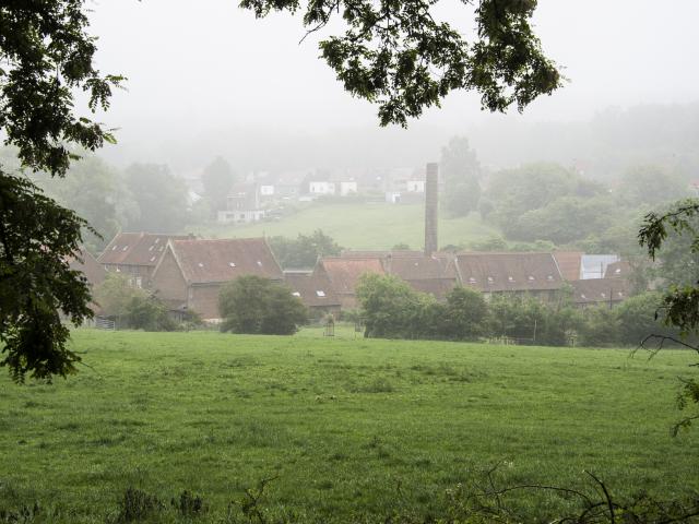 wandelen langs de Molenbeek