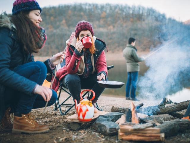 Barbecue d'hiver: où faire un feu de camp?