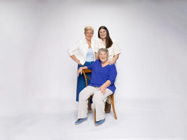 3 generaties verpleegkundigen