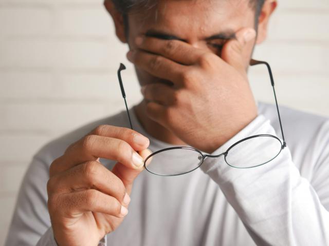homme malade