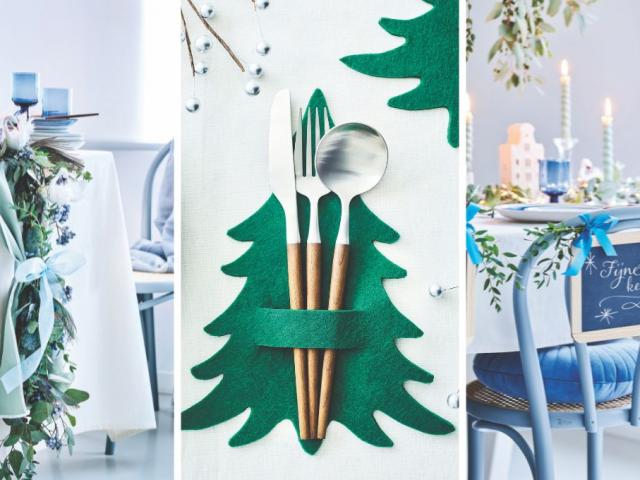 kersttafel dekken