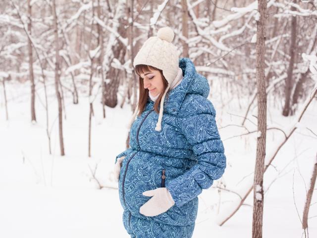 zwanger op wintersport