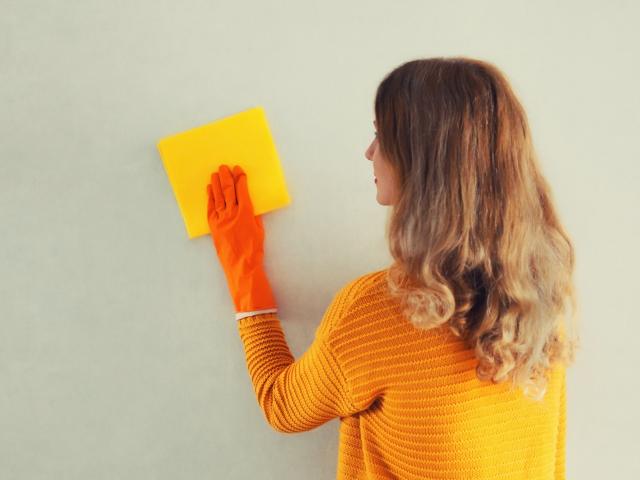 muren schoonmaken