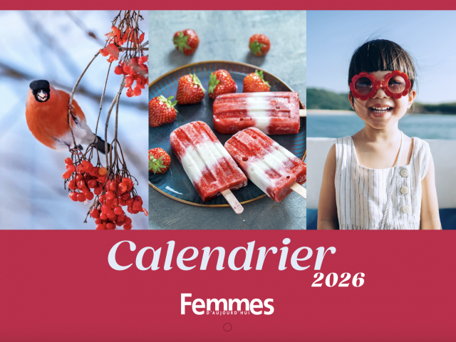 calendrier Femmes d'Aujourd'hui 2025