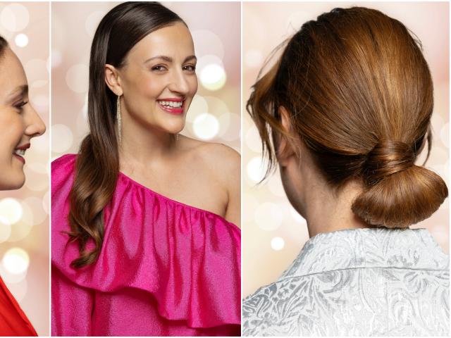 feestkapsels lang haar