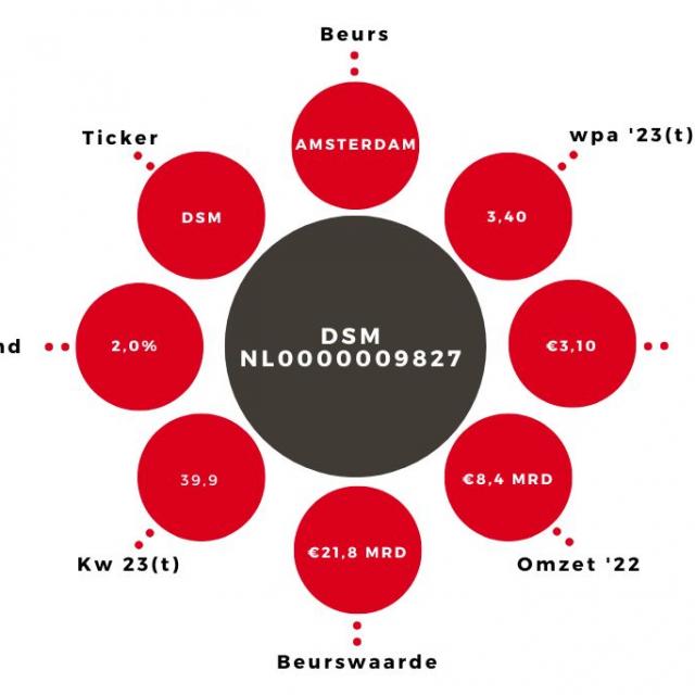 Aandeel DSM Kerngegevens