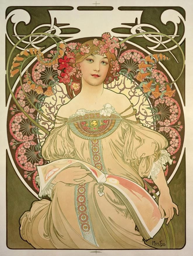 affiche van Alphonse Mucha