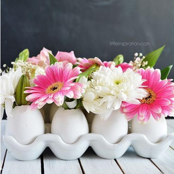 Des vases originaux pour Pâques