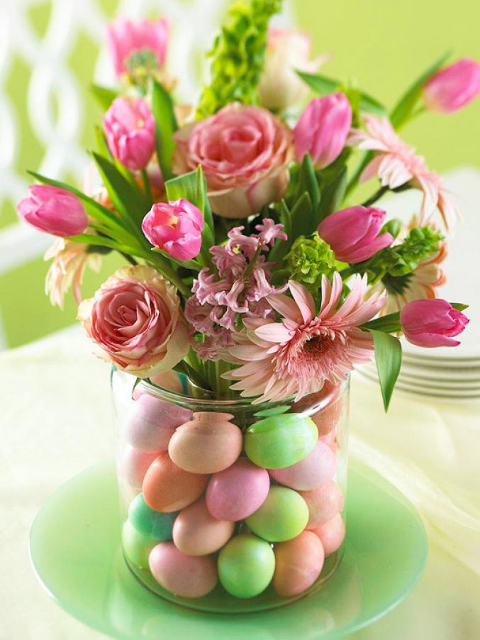 Des vases originaux pour Pâques