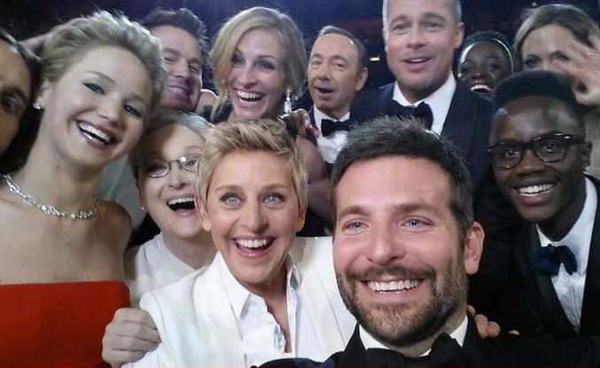 Ellen De Generes -  Usie aux Oscars 