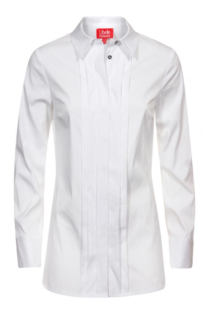 Chemise blanche plissée - 44,95€