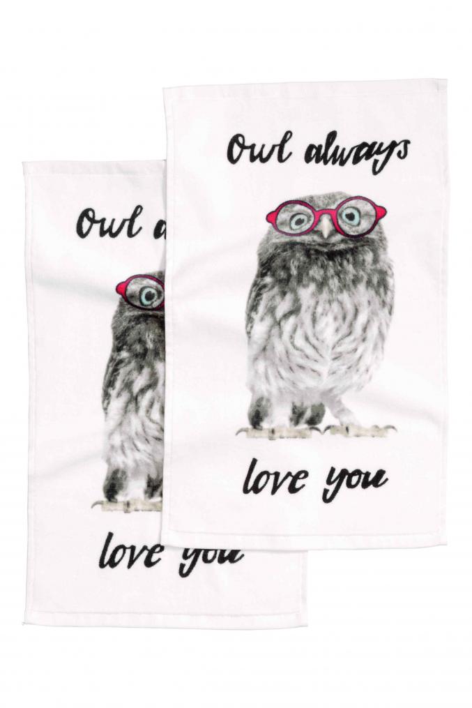 Lot de 2 serviettes éponge H&M Home - 7,99€