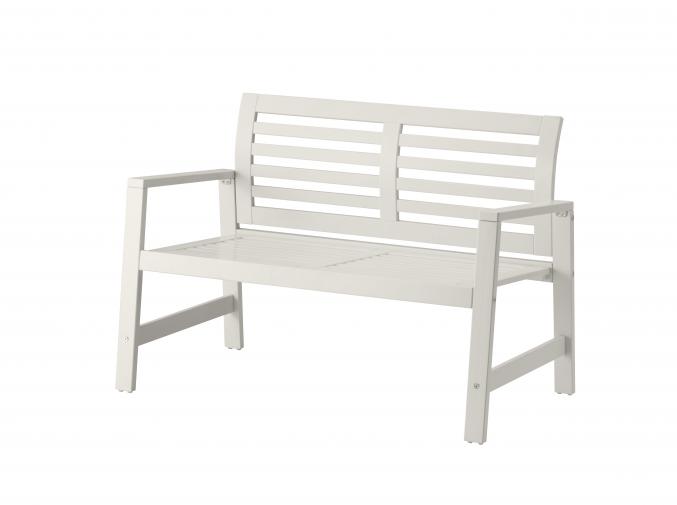 Banc en bois ‘Applarö’, l. 117 cm, 109 €, Ikea.