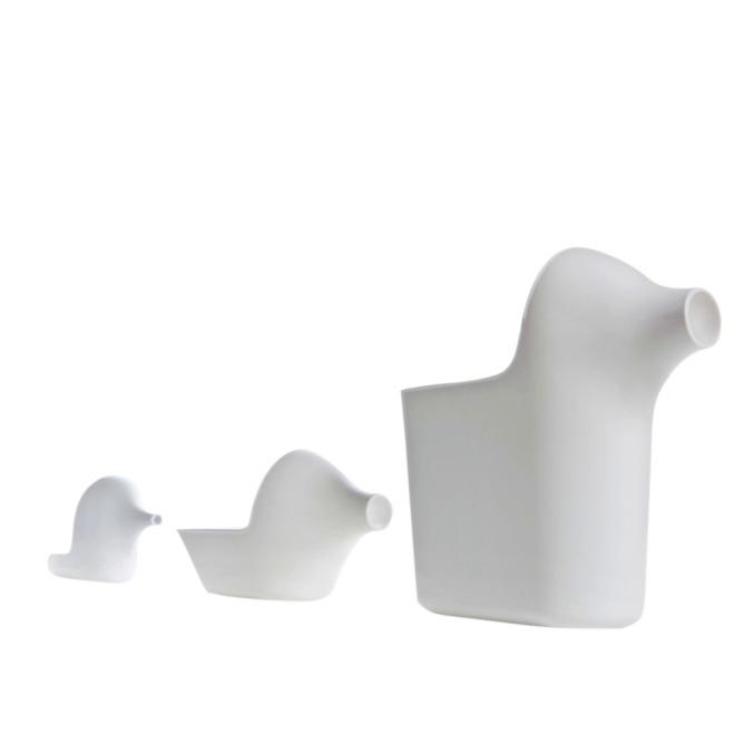 Set d’entonnoirs en plastique «Funnel Friends» pour transvaser liquides, céréales, sucre…, 29,95 €/3 pièces, Royal VKB.