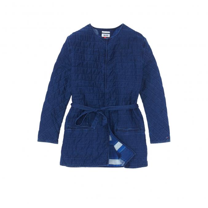 Veste kimono matelassée, 199 €, Tommy Hiliger.