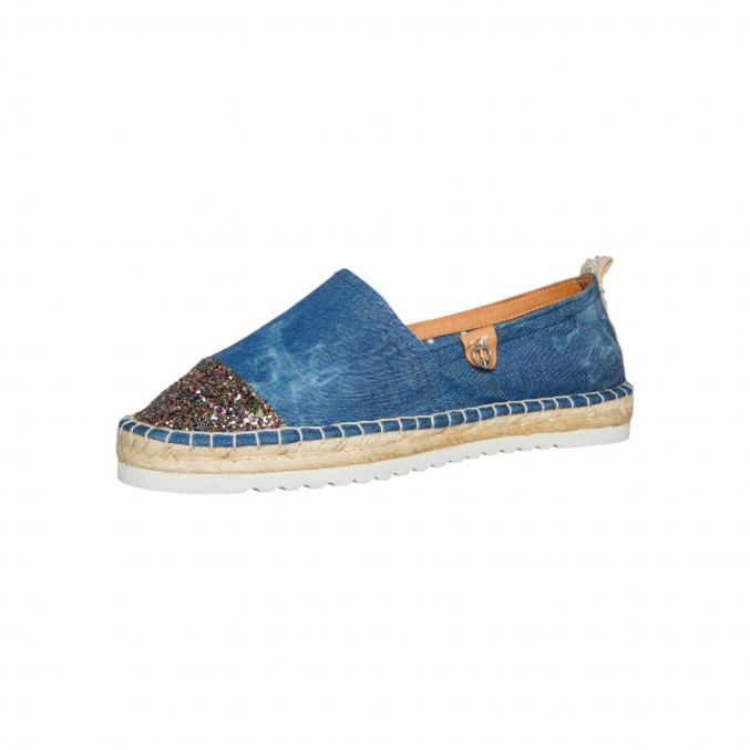 Espadrilles à sequins, 24,95 €, Even&Odd sur Zalando.