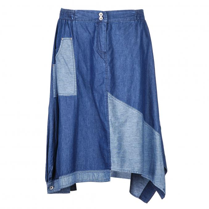 Jupe asymétrique, 119,99 €, Mat Fashion - La Redoute.