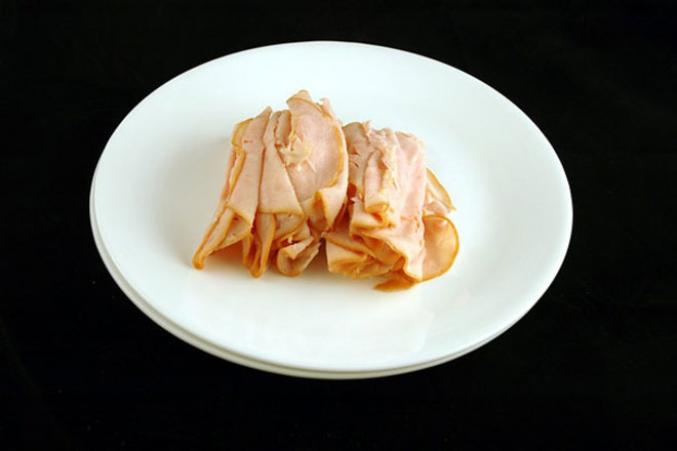 204g de tranches de filet de poulet