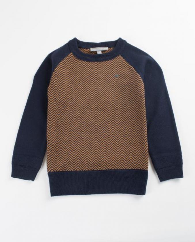 Pull avec motif en zigzag - 24,90€