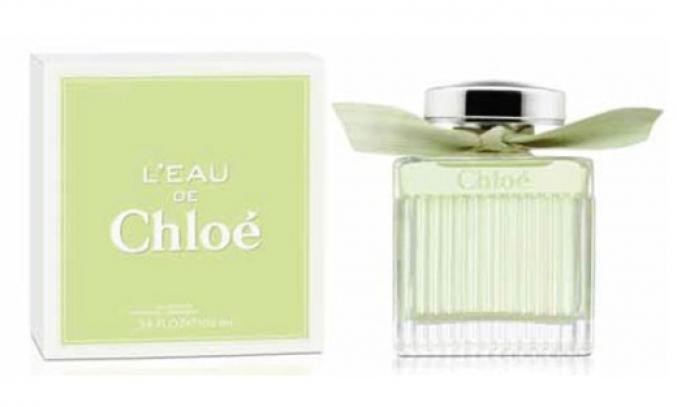 le parfum printannier de Chloe baptise L Eau pour femme